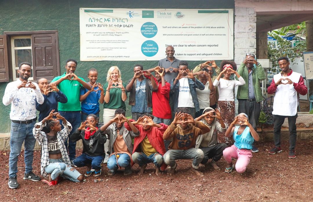 18,000 street children in Ethiopia supported by GOAL’s ChildSPACE