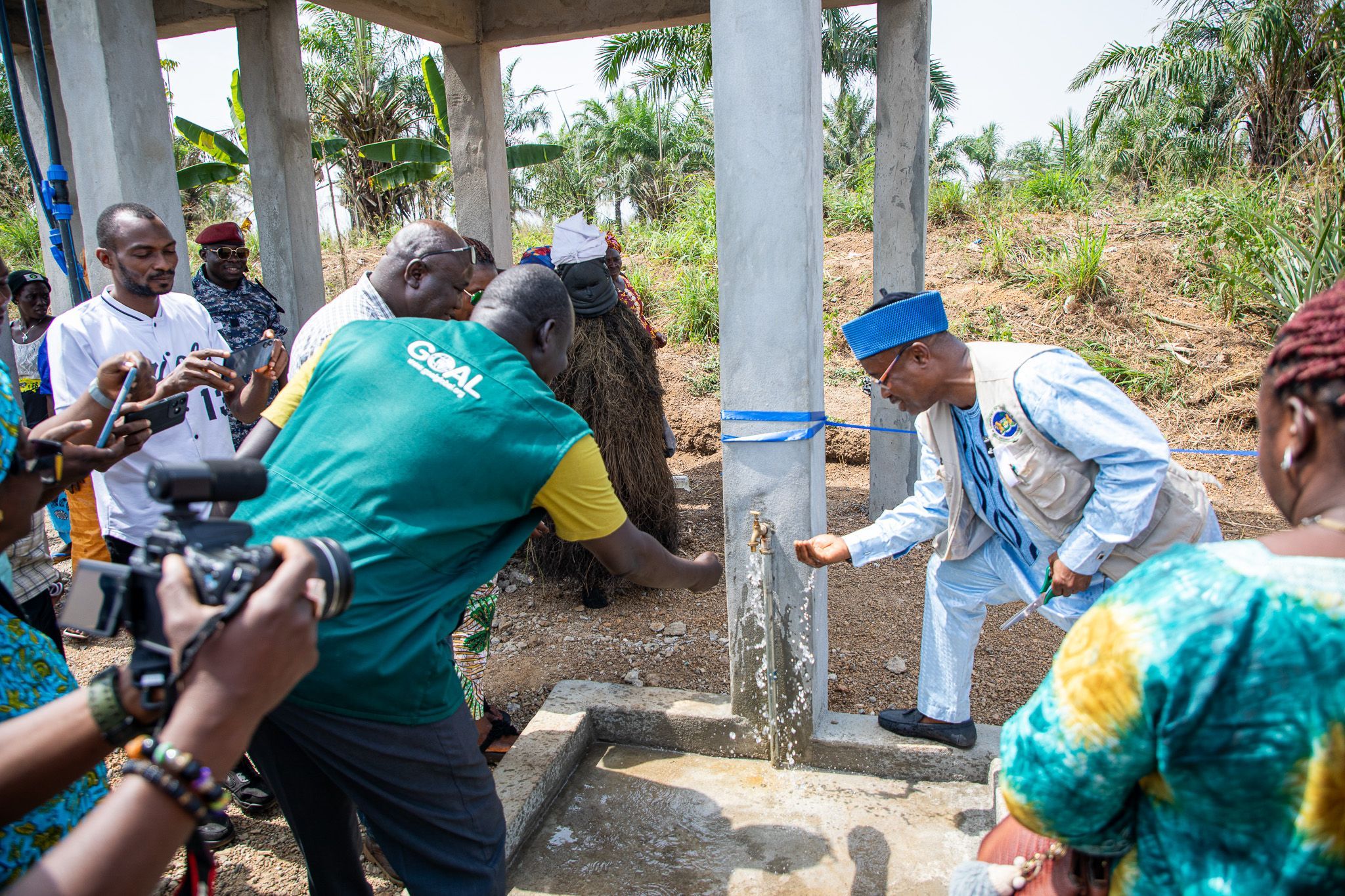 GOAL Sierra Leone Hands Over Health Facilities and Solar-Powered Water ...